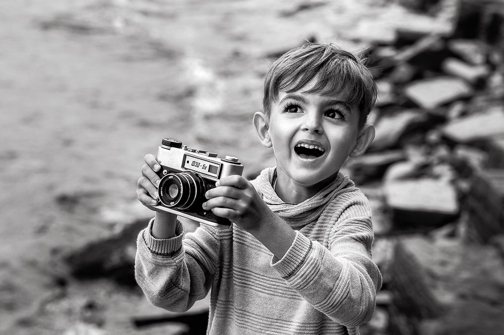 Юный фотограф