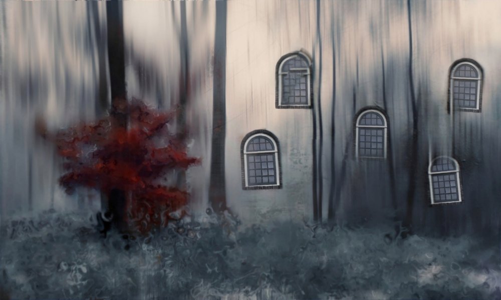 Because the rivier flows