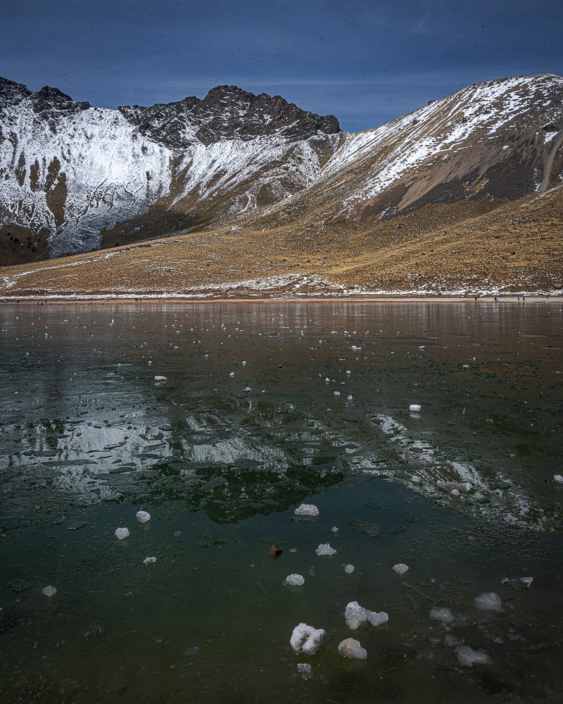 Reflejos del Volcán Nevado de Toluca