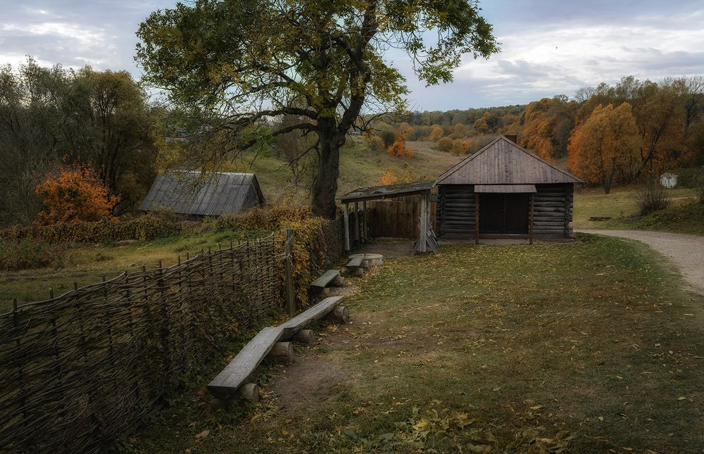 Сельский пейзаж.