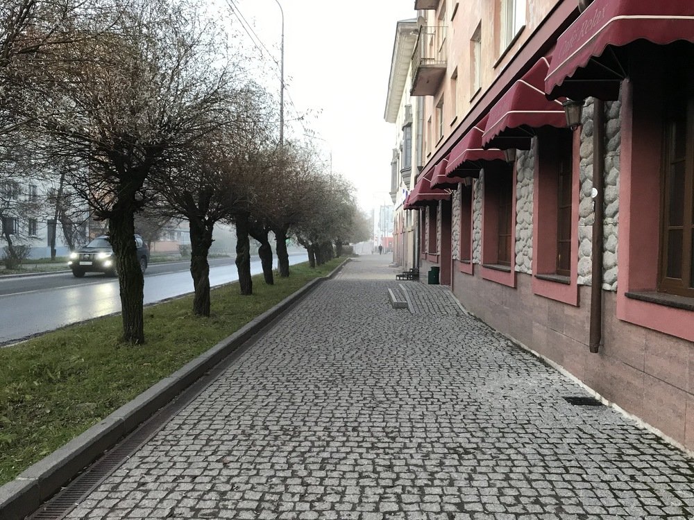 Дождливое утро в Сортавала