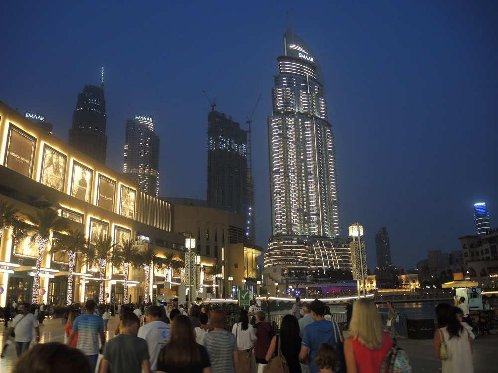 небоскребы возле Бурдж Халифа
