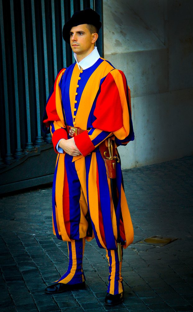 Гвардеец. Ватикан