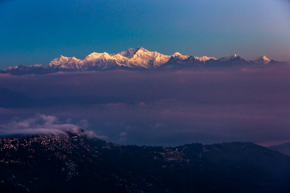 Kangchenjunga Mountain Range