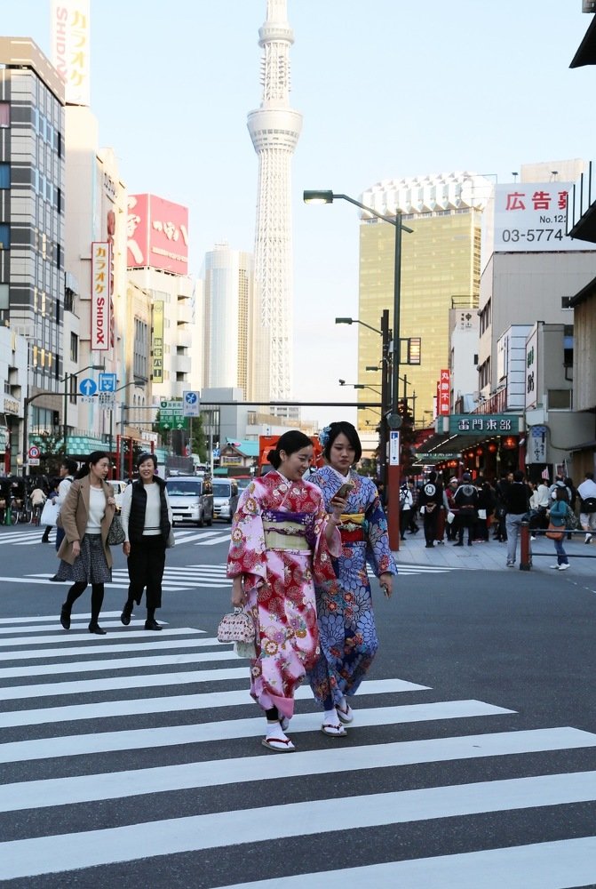 Где-то в Асакуса...