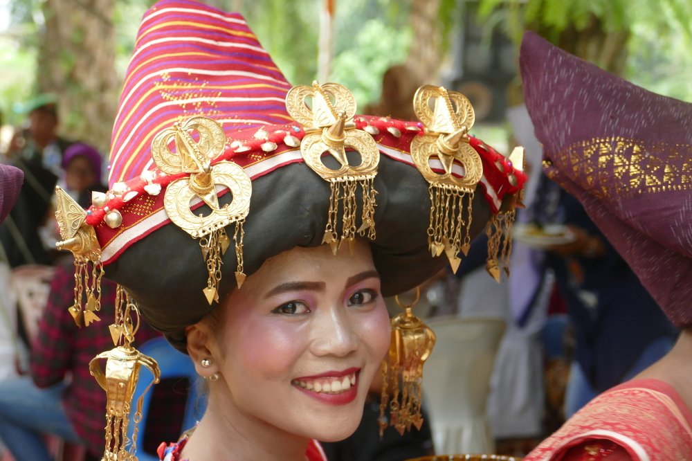 Karo lady from Sumatra