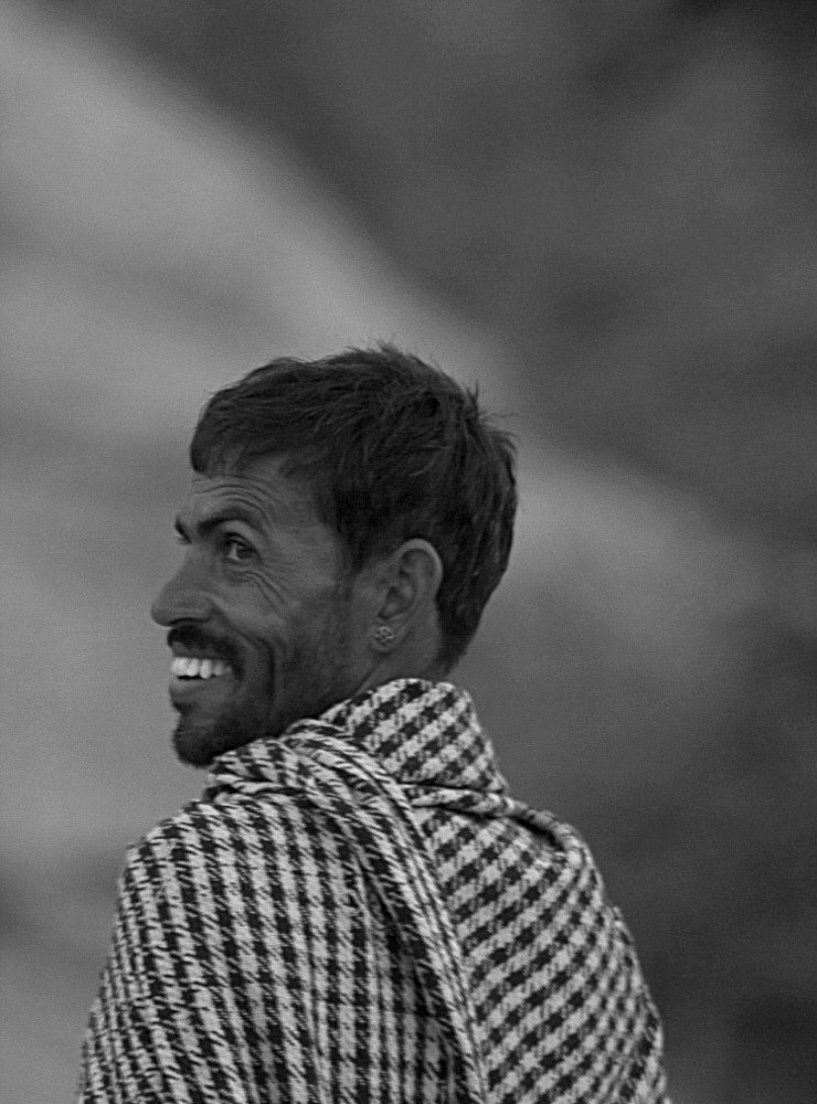 The smile of a farmer!