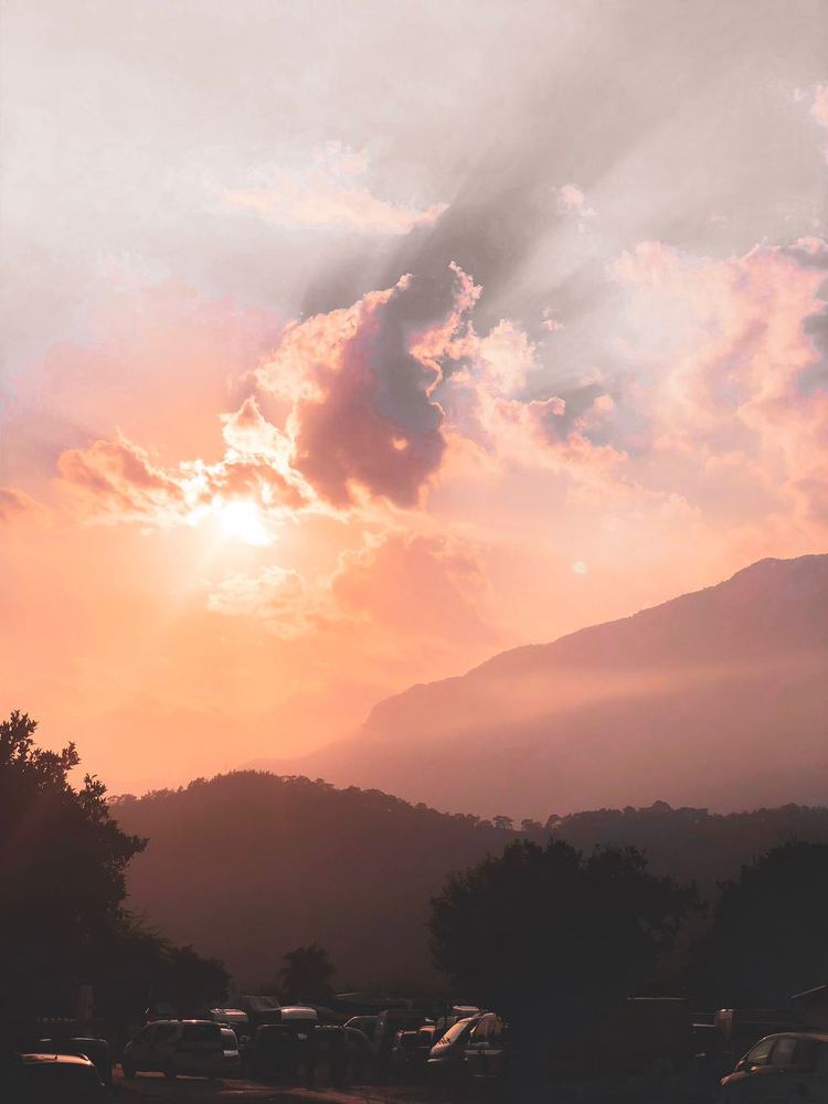 Закат в Кемере