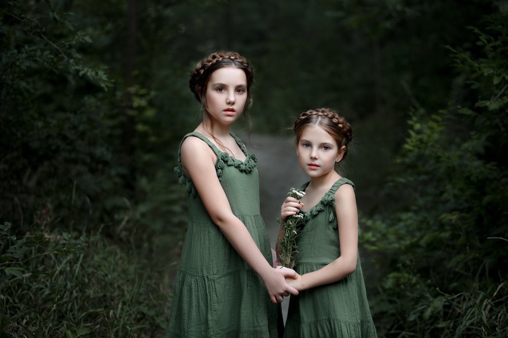 София и Даша. Лето 2020.