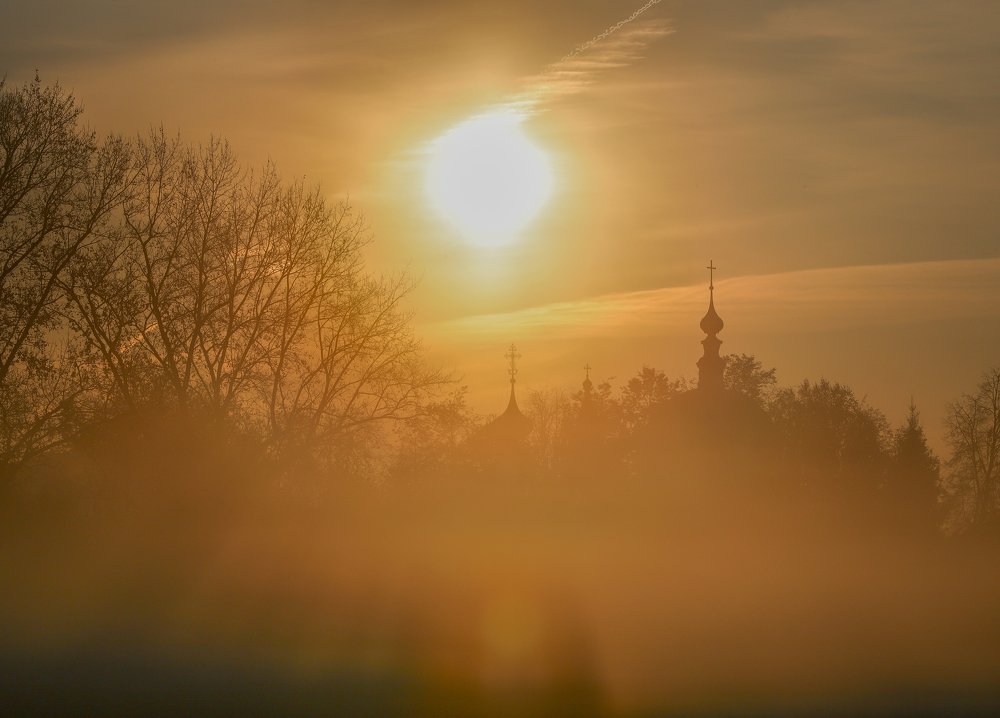 На рассвете...