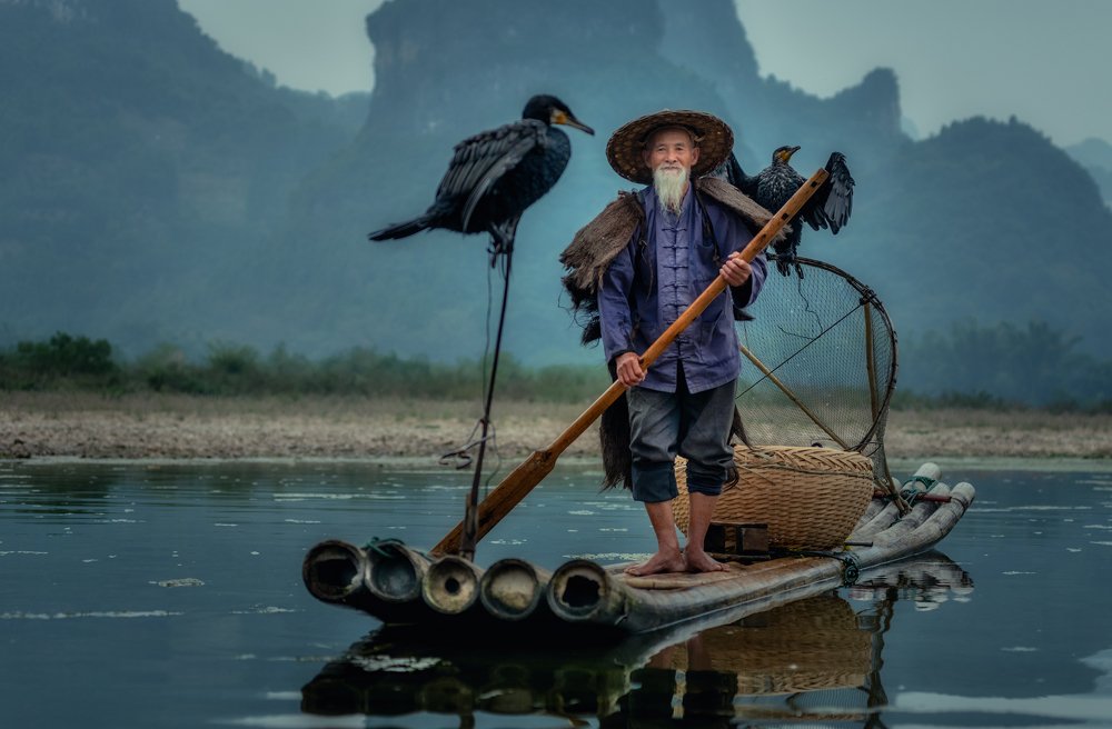 Старик и невод