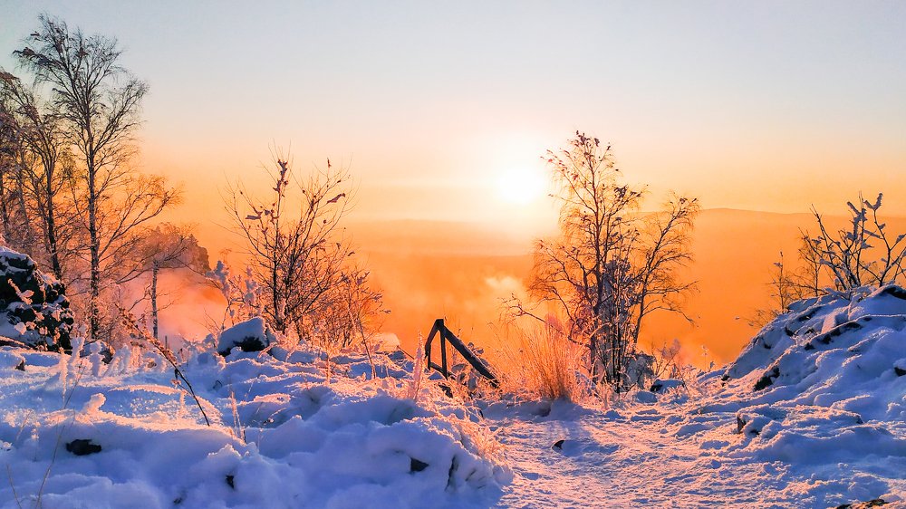 Зимний закат