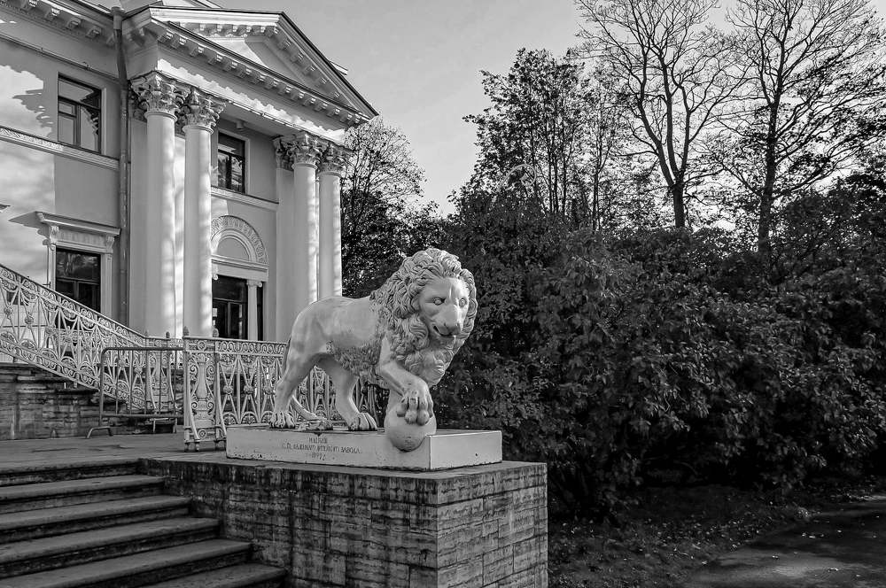 Страж Елагина дворца.