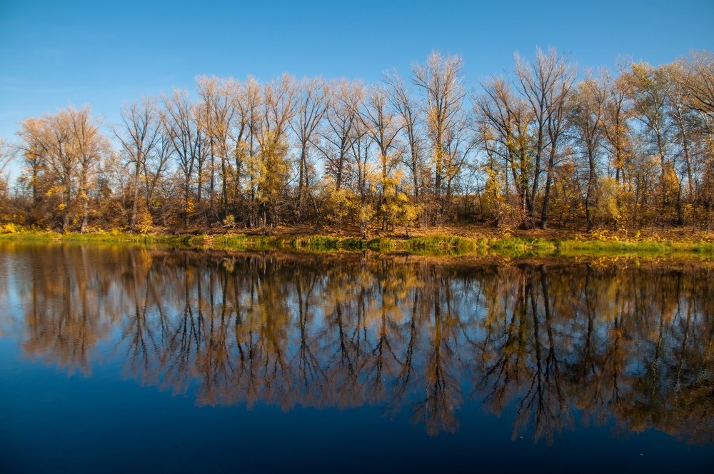 Lake and sky