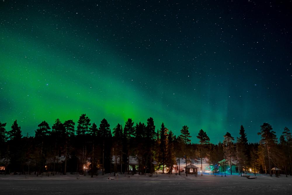 Aurora in Ruka, Finland