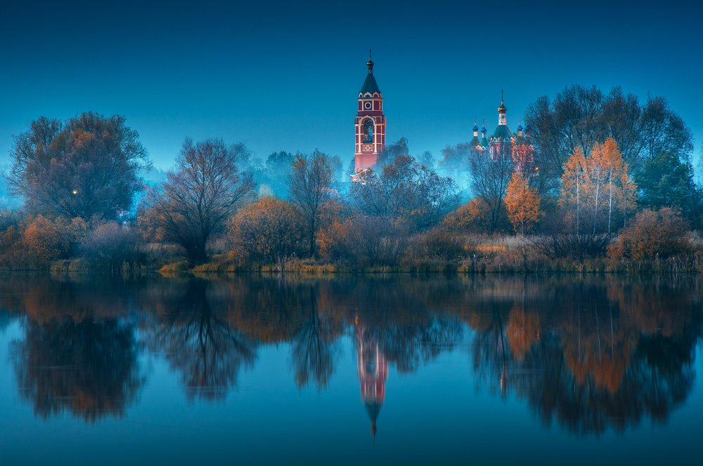 Осенний вечер в селе Игнатьево