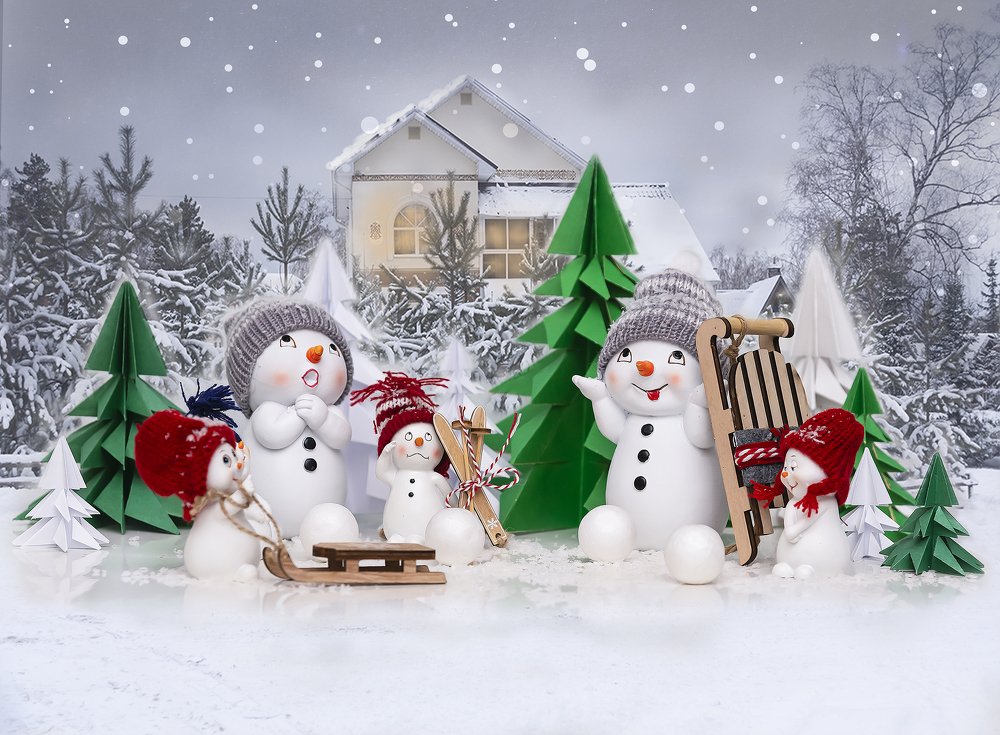 Зимние забавы.