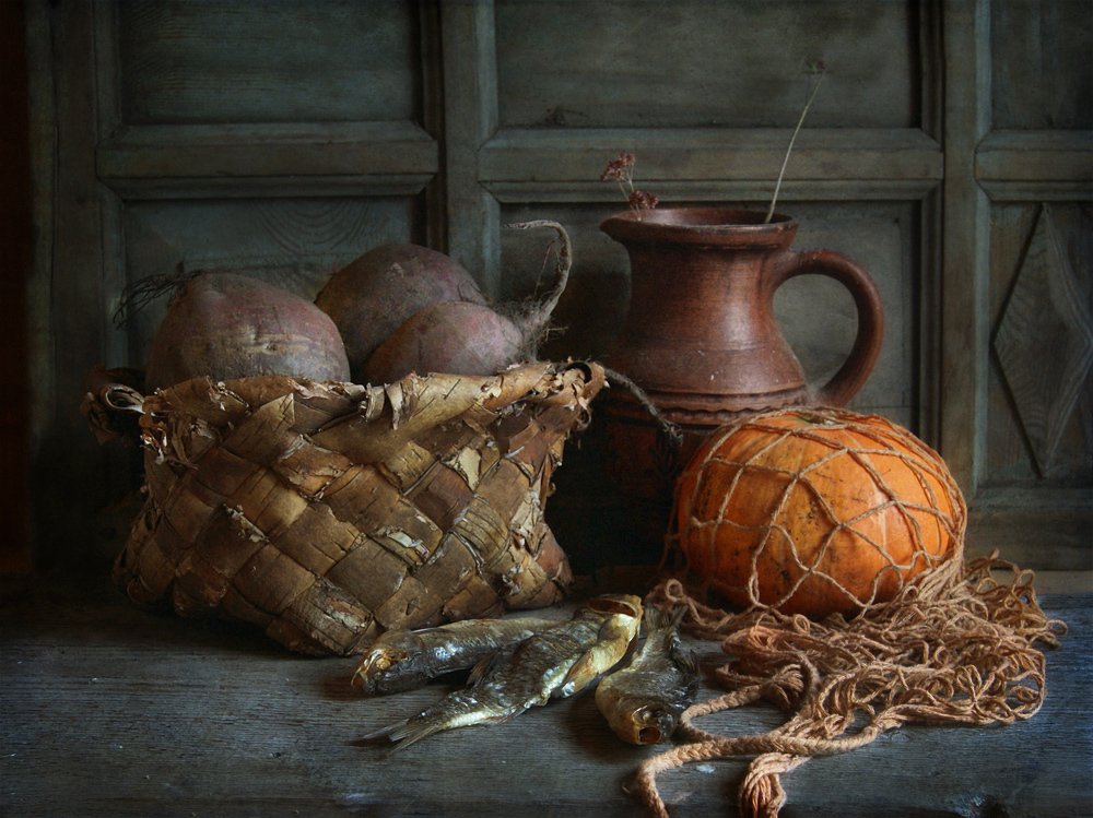 Со свеклой и тыквой