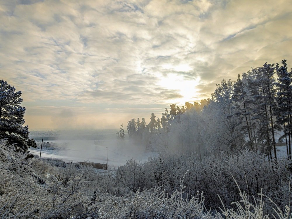 Утро над Обью