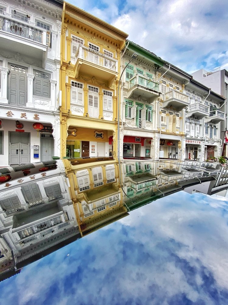 Colourful reflections