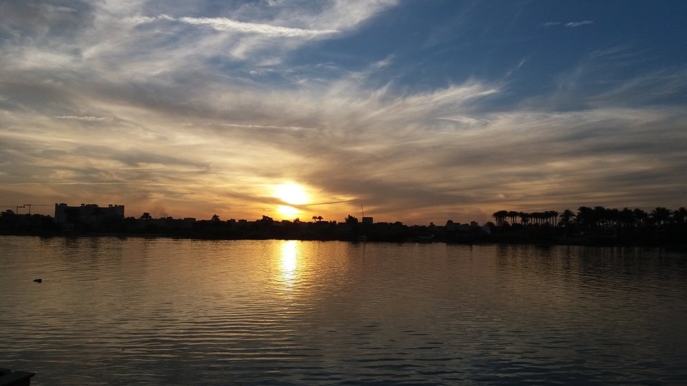 Sunset at the Nile