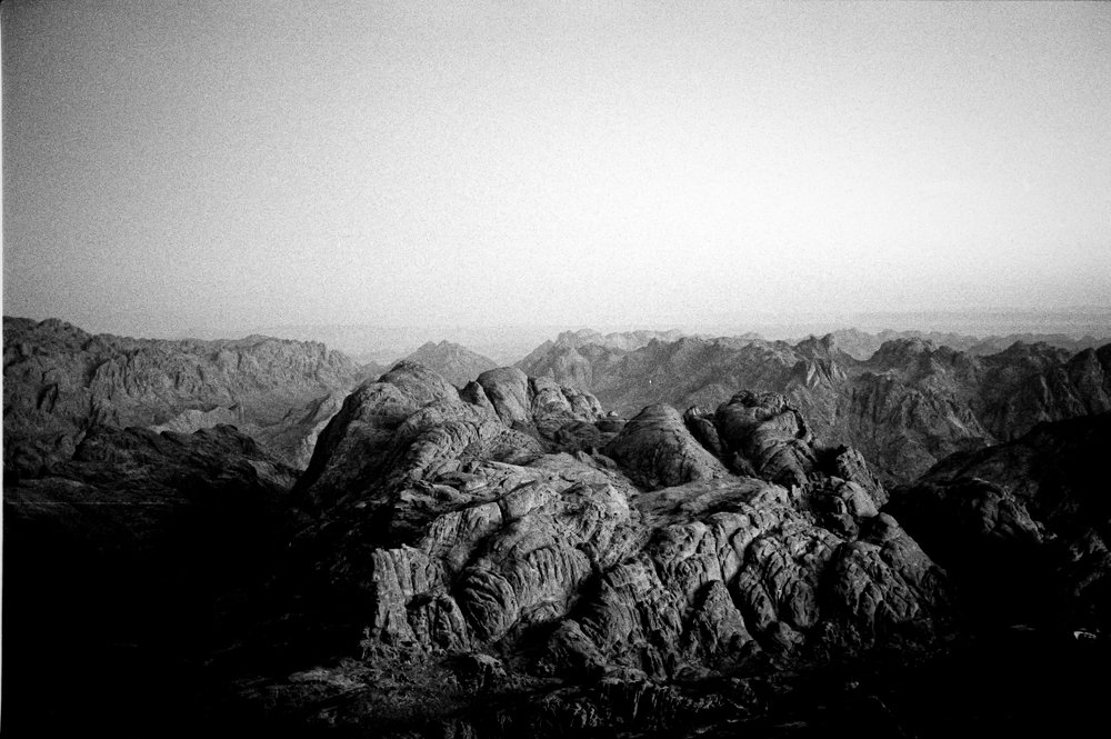 рассвет на горе Синай