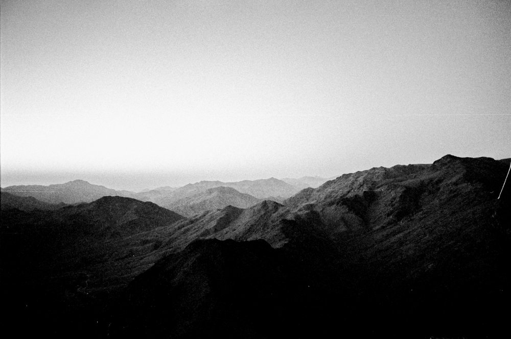 рассвет на горе Синай