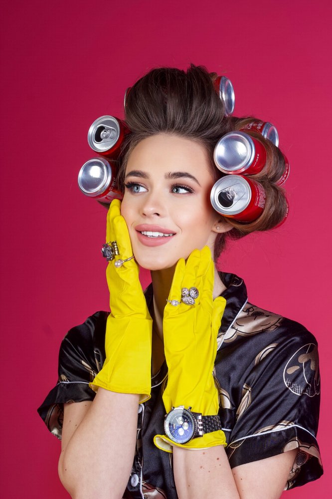 Красивая домохозяйка