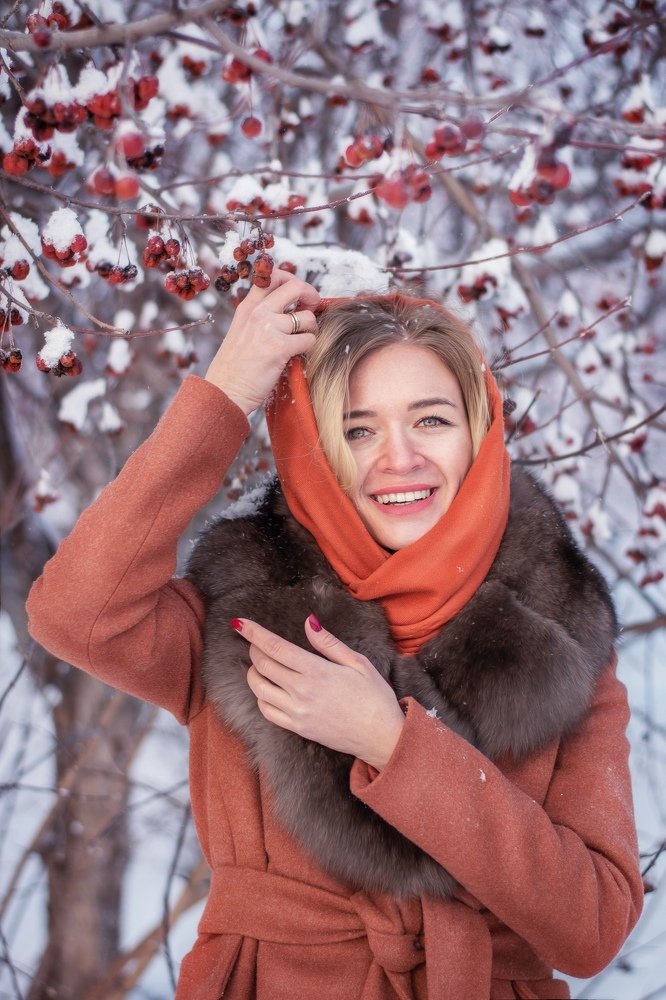 Портрет в ягодах