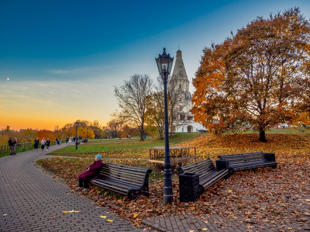 Осенний вечер в Коломенском