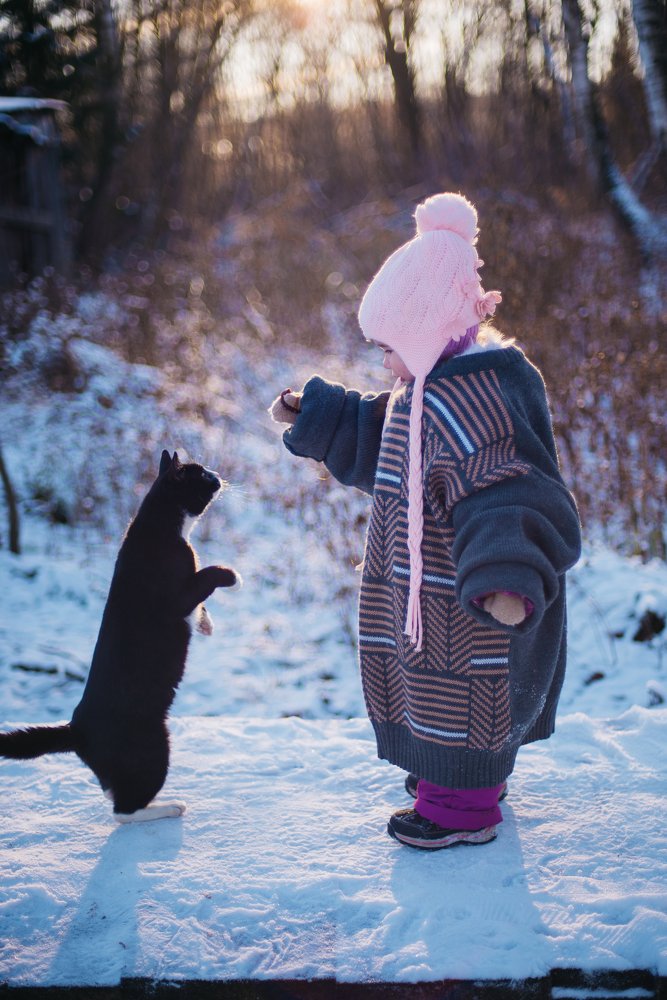 Маленькая дрессировщица