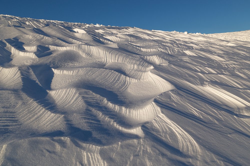 Снежные дюны