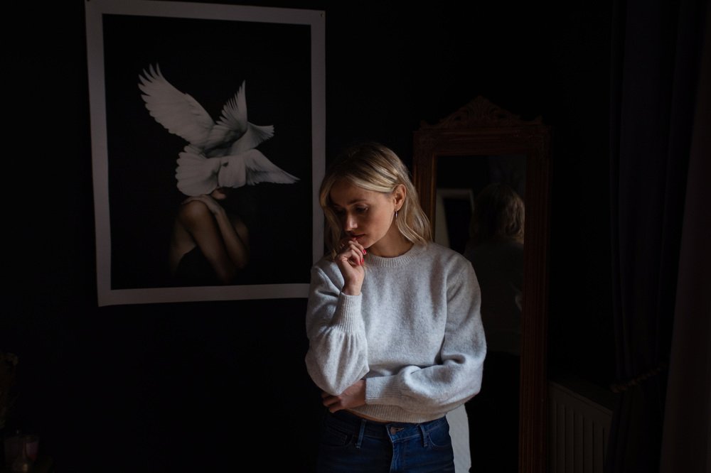 She only has memories