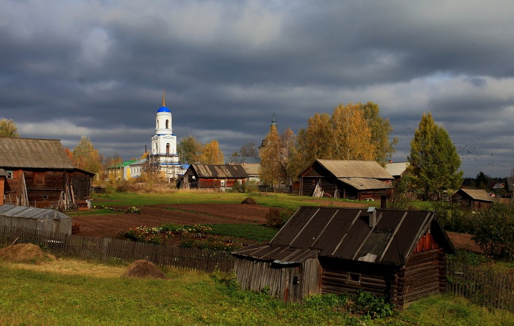 Сельская осень.
