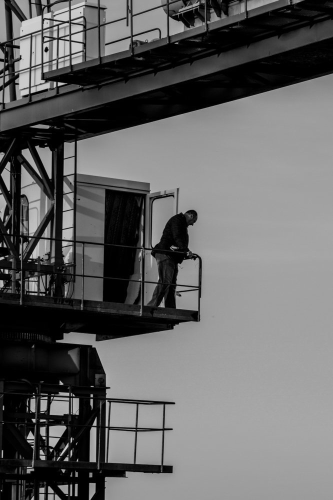 Конец рабочего дня.