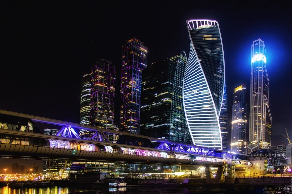 Moscow never sleeps