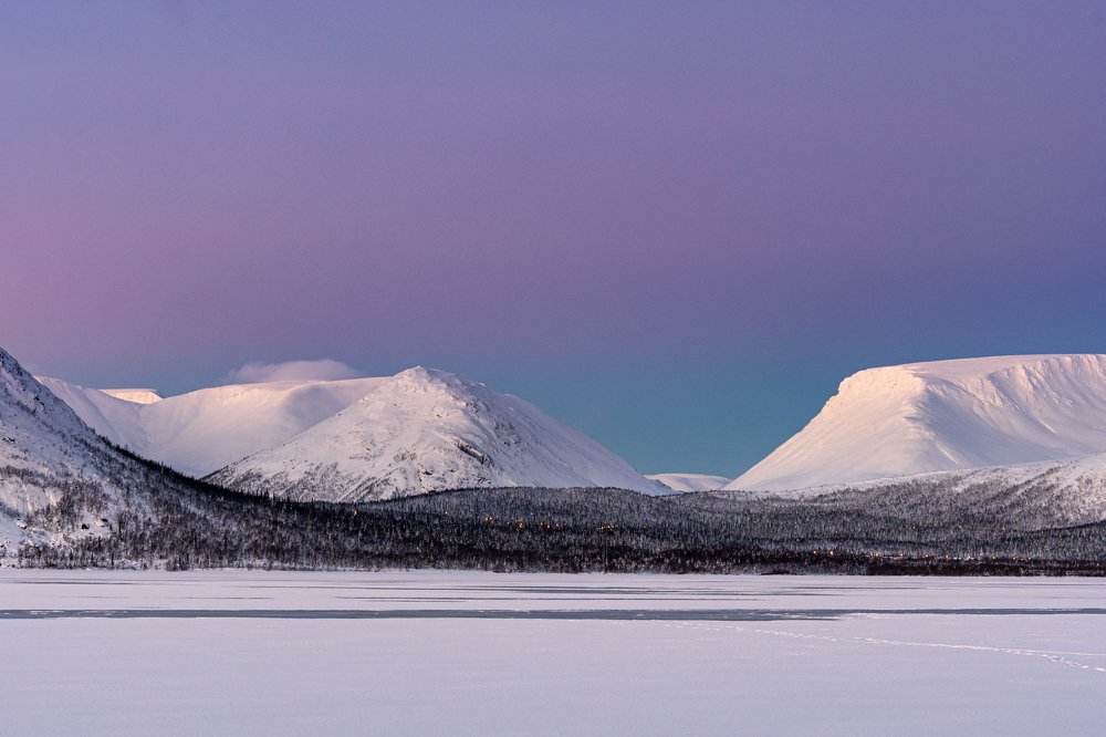 Сиреневый закат