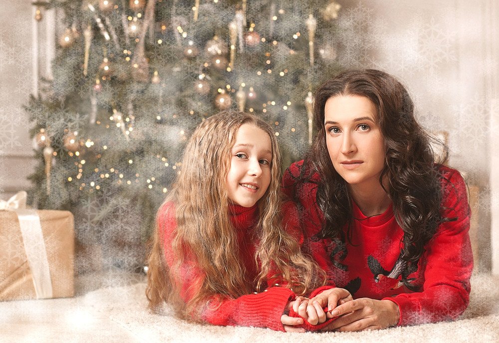 мама и дочь