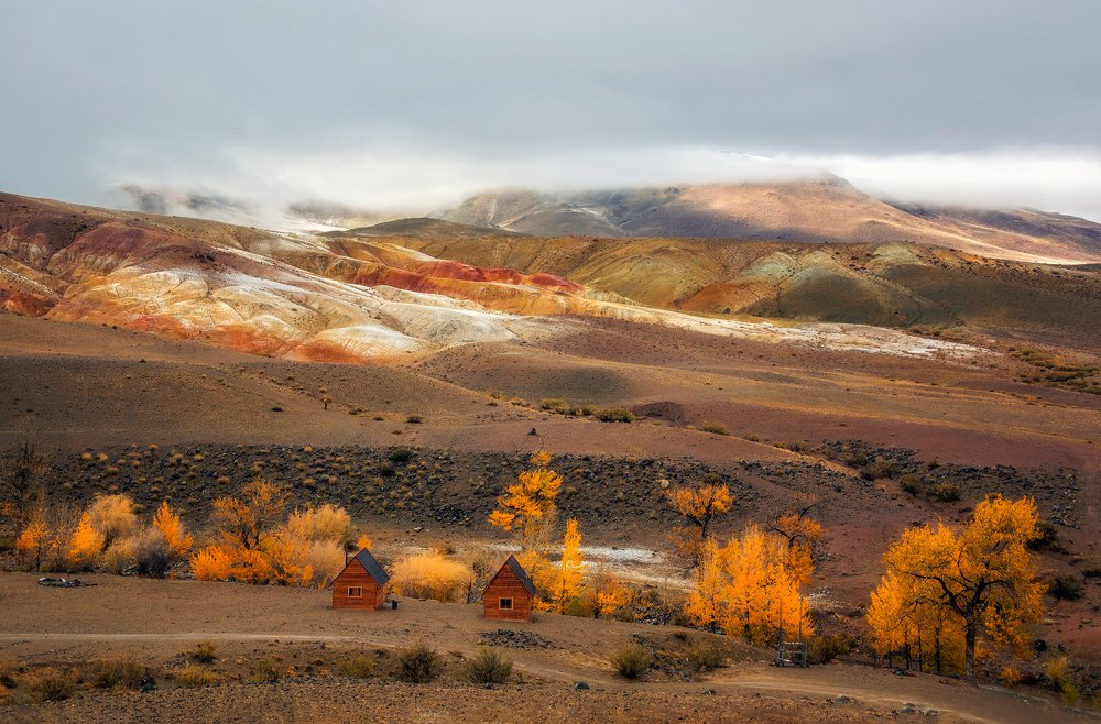Вечер на алтайском  Марсе...