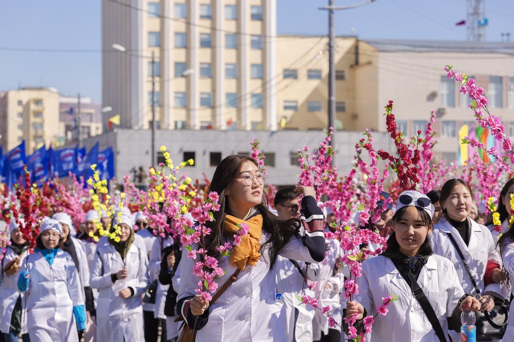 Будущие медики.