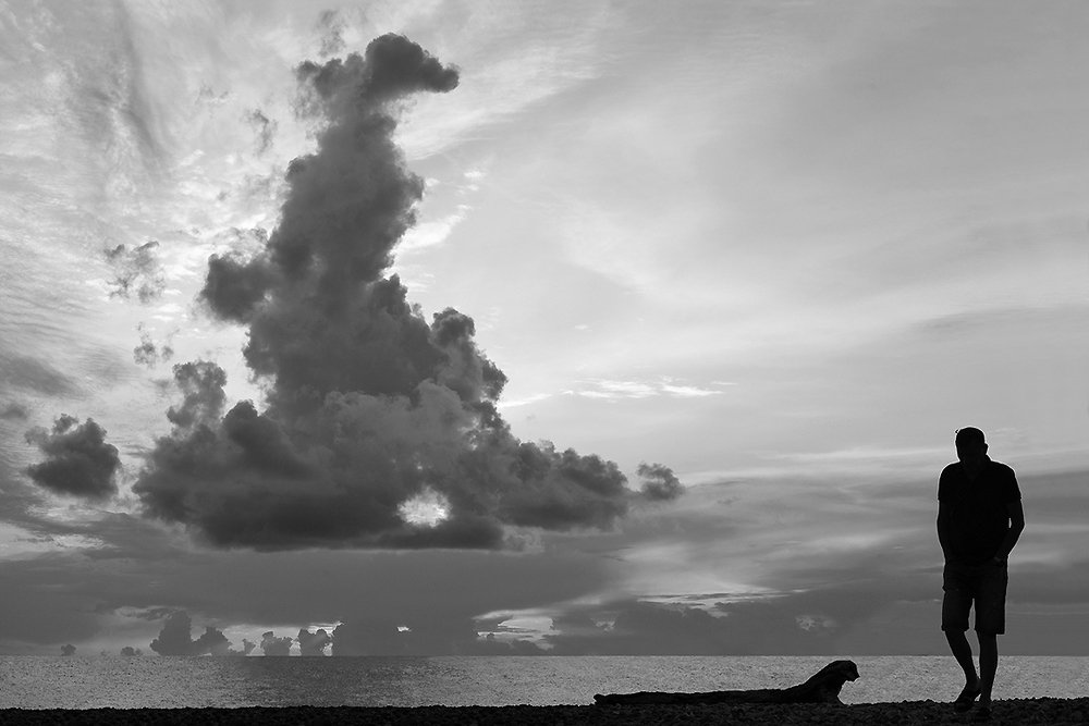 ОДИН У МОРЯ