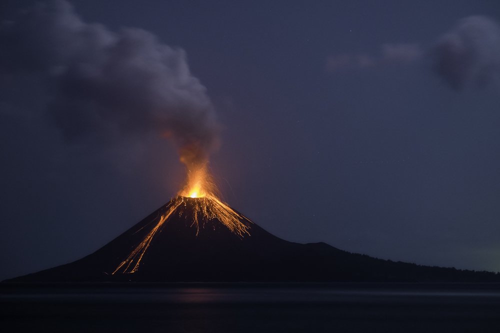 Anak Krakatau Eruption