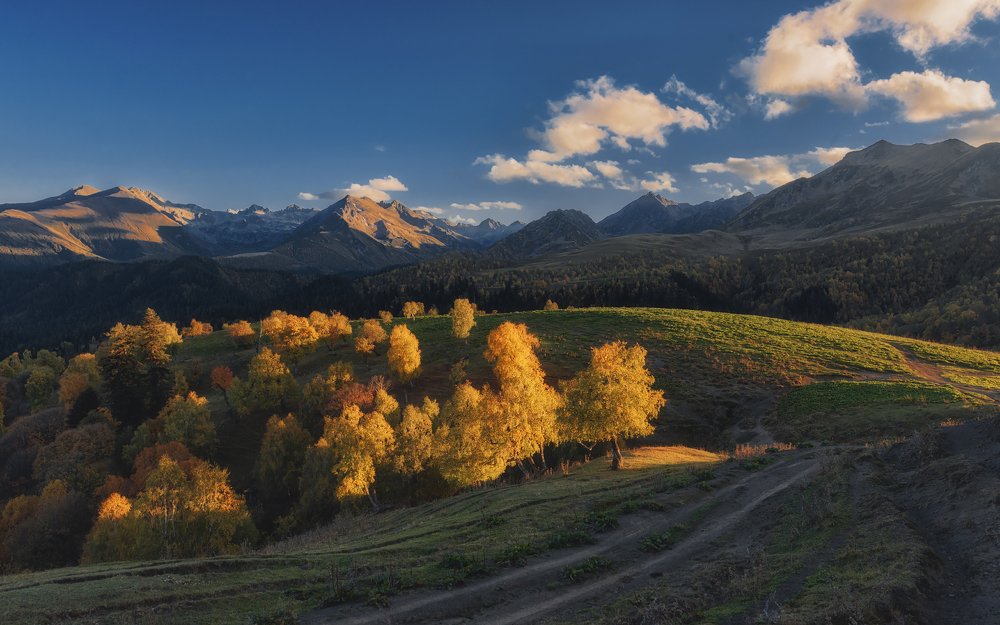Вечер на перевале...