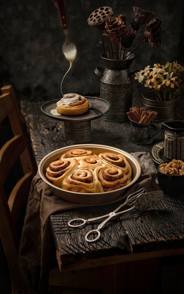 Still life food photography