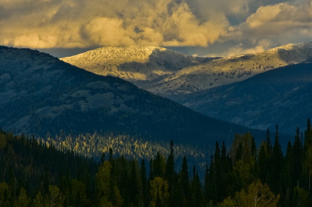 Вечер в Кузнецкому Алатау
