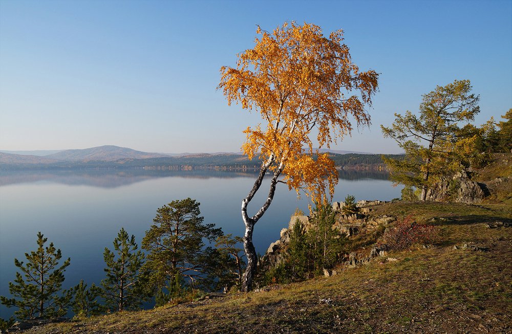 Запестрела осень.
