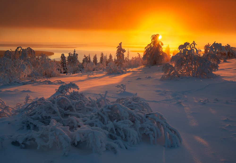 Рассвет над Имандрой