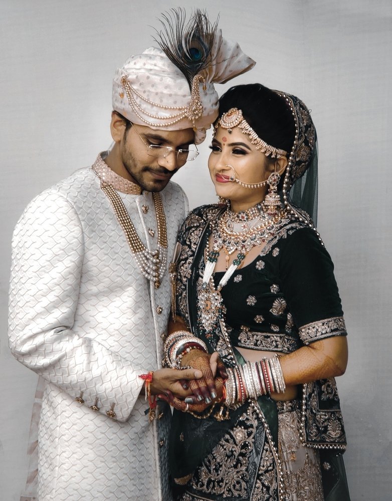 Indian Bride and Groom