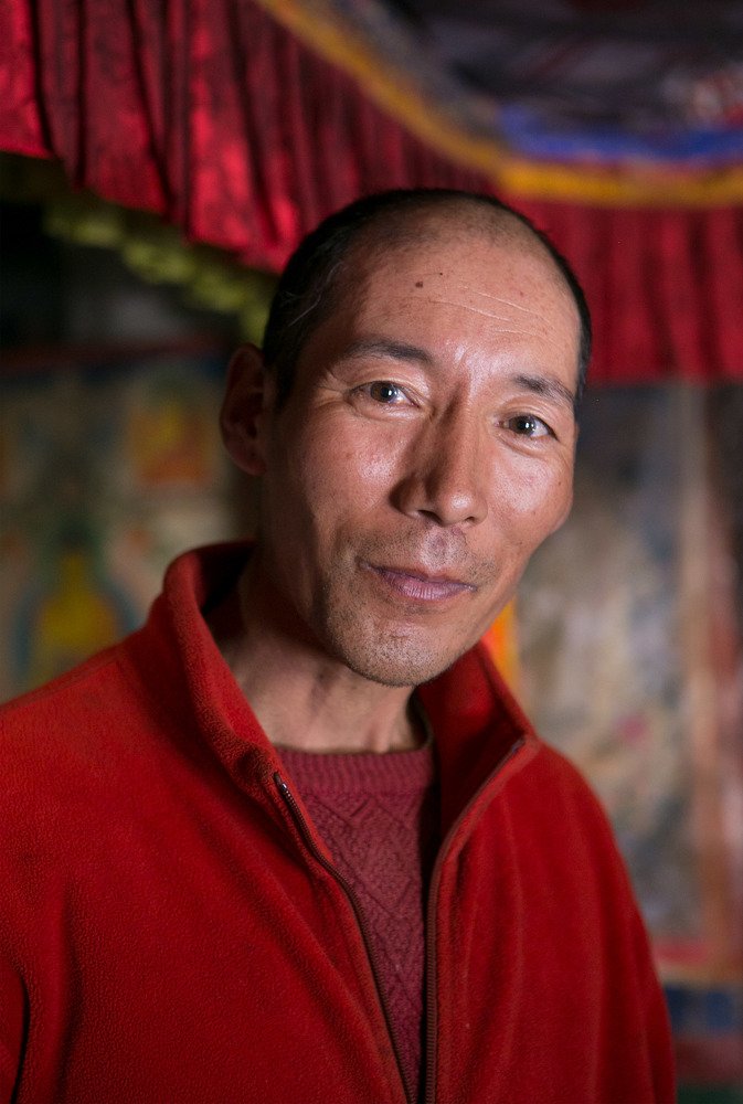 Тибетский монах.
