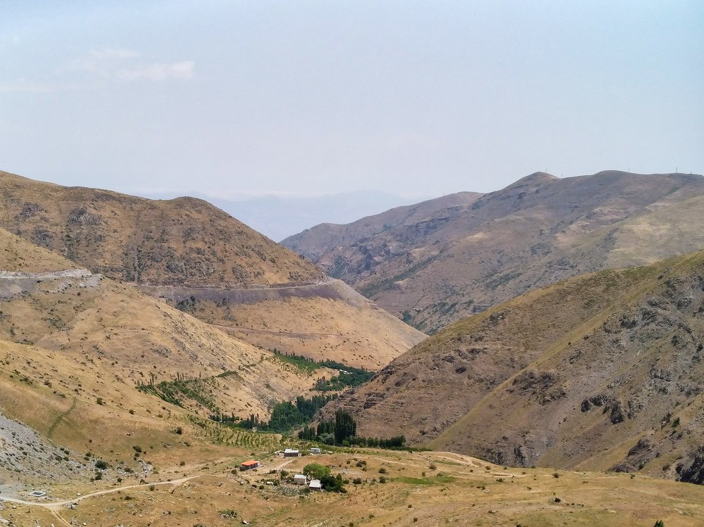 Landscape of Tarom mountains